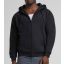 Urban heavy zip Hoody 014-Black